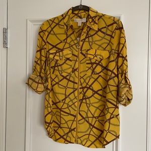 Michael Kors Zip-up Blouse